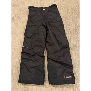 Columbia Bugaboo Snow Pants Youth XS TP Omni-Heat Outgrown Insulated Black Ski